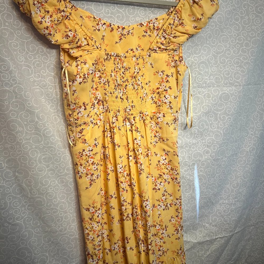 FLORAL PRINT DRESS - Picture 2 of 4